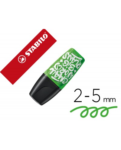Rotulador stabilo boss mini fluorescente by snooze one verde