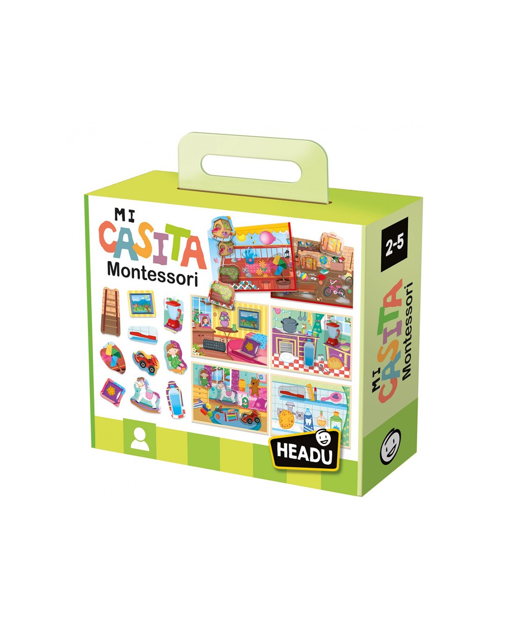 Juego didactico headu mi casita montessori