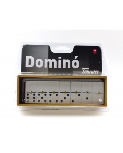 Domino chamelo fournier ficha marfilina en caja de plastico en blister
