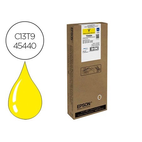 Ink jet epson t945 workforce pro wf c5210dw c5290dw c5710dwf c5790dwf amarillo 5000 pag