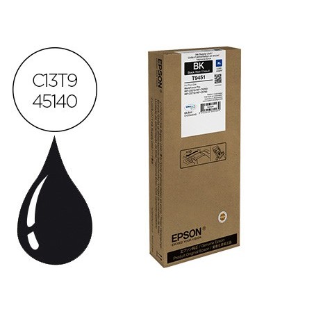 Ink jet epson t945 workforce pro wf c5210dw c5290dw c5710dwf c5790dwf negro 5000 pag