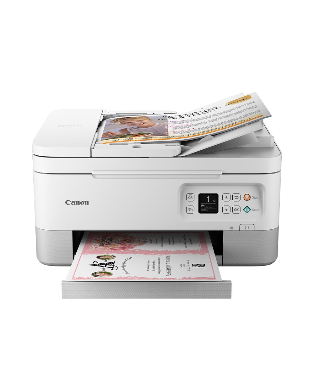 Equipo multifuncion canon pixma ts7451a tinta color 13 ppm negro 7 ppm color a4 impresora escaner copiadora