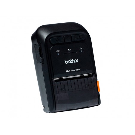 Impresora de etiquetas y tickets brother rj2035b portatil termica usb bluetooth mfi hasta 101 mm s