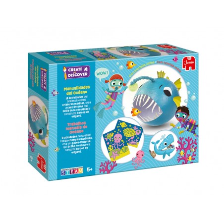 Juego jumbo educativo create discover oceano