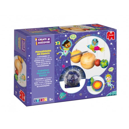 Juego jumbo educativo create discover el espacio