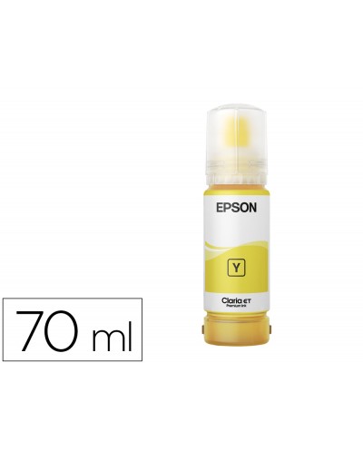Tinta epson t114 eco tank et 8500 8550 amarillo botella 70 ml