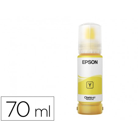 Tinta epson t114 eco tank et 8500 8550 amarillo botella 70 ml