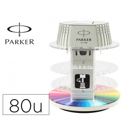 Expositor parker carousel metacrilato 2022 vacio