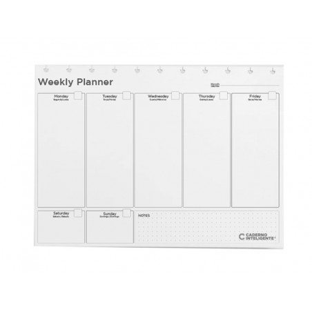 Recambio cuaderno inteligente weekly planner my frame grande 120 gr