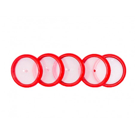 Discos y elastico cuaderno inteligente m rojo cereza