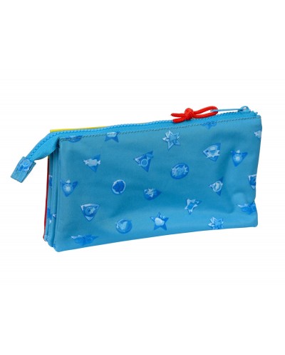 Bolso escolar portatodo safta triple superthings rescue force 120x220x30 mm