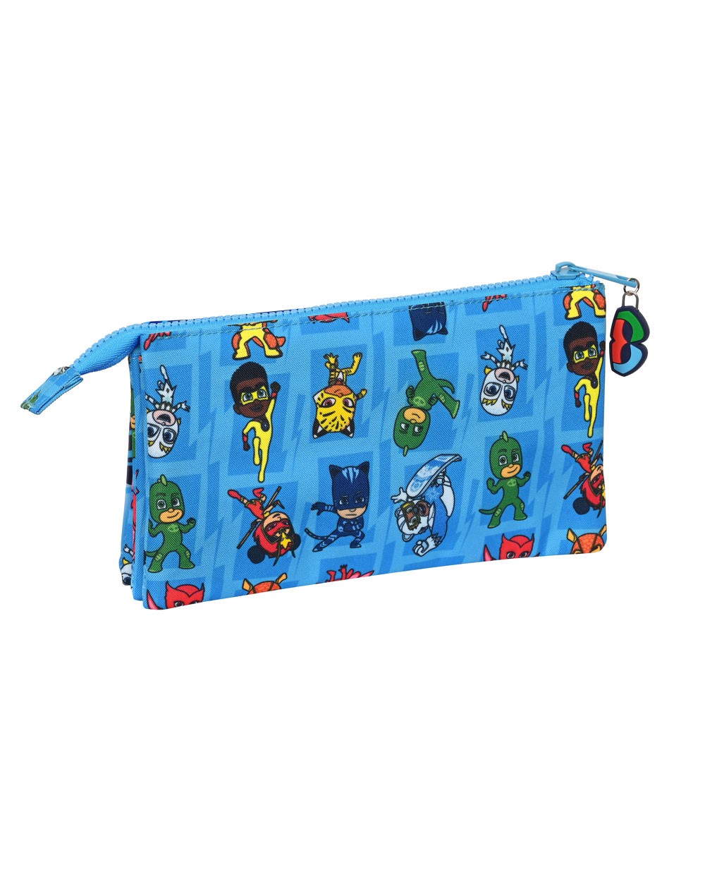 Bolso escolar portatodo safta triple pjmask 120x220x30 mm