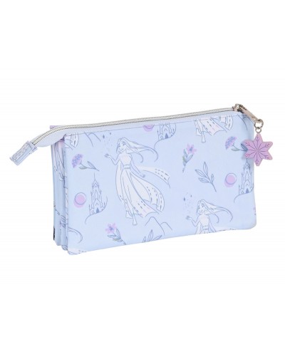 Bolso escolar portatodo safta triple frozen ii believe 120x220x30 mm