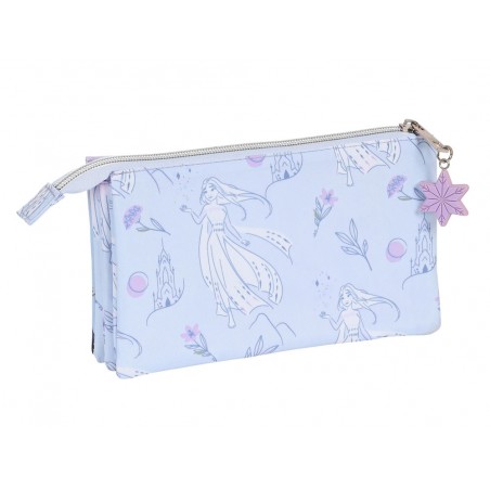 Bolso escolar portatodo safta triple frozen ii believe 120x220x30 mm