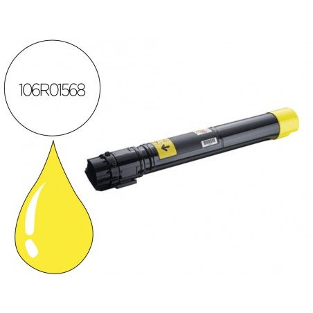 Toner xerox laser phaser 7800 alta capacidad amarillo 17200 paginas