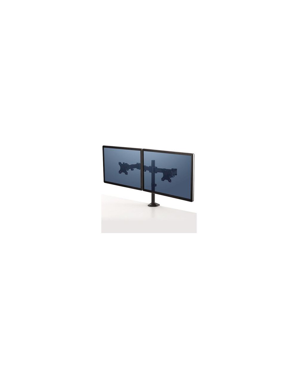 Brazo para monitor fellowes serie reflex ajustable altura 2 pantallas normativa vesa