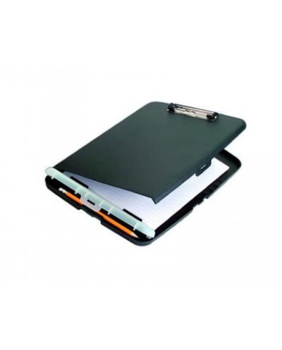 Portanotas office box din a4 con soporte fijo negro