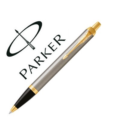 Boligrafo parker im core metal cepillado gt