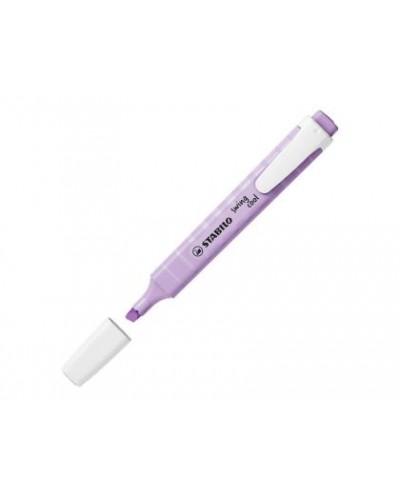 Rotulador stabilo fluorescente swing cool pastel violeta