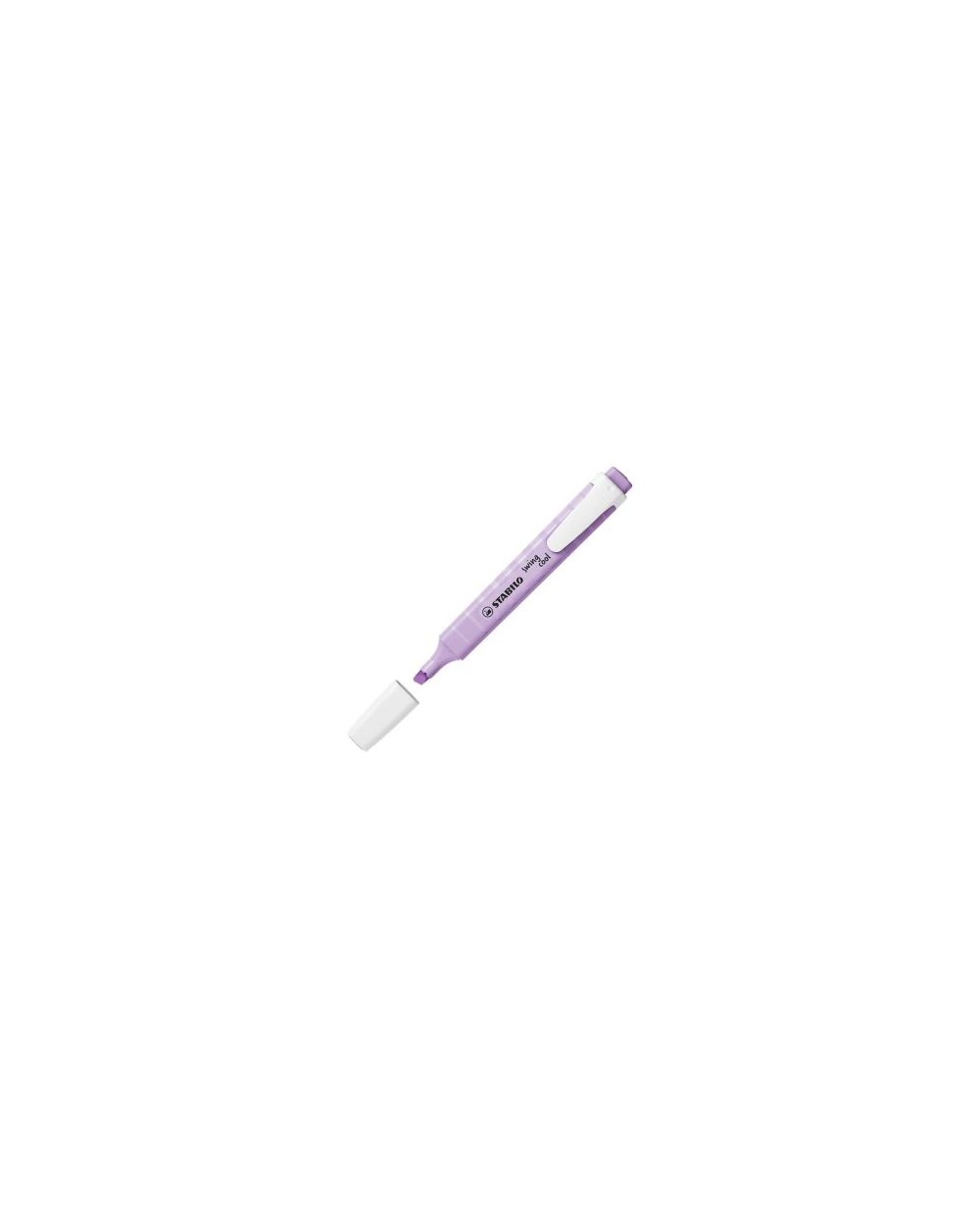 Rotulador stabilo fluorescente swing cool pastel violeta