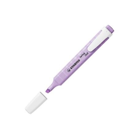 Rotulador stabilo fluorescente swing cool pastel violeta