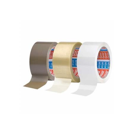 Cinta adhesiva tesa polipropileno blanca 132 mt x 50 mm para embalaje