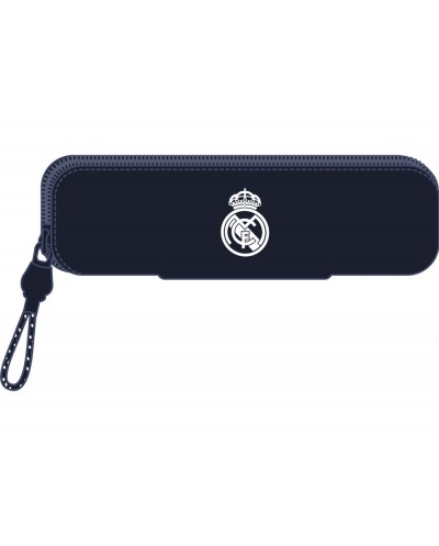 Bolso escolar portatodo safta estrecho silicona real madrid 1 equipacion 23 24 55x200x20 mm