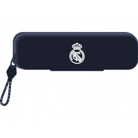 Bolso escolar portatodo safta estrecho silicona real madrid 1 equipacion 23 24 55x200x20 mm