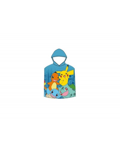 Poncho safta de microfibra pokemon 1000x500 mm