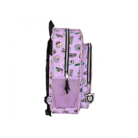 Mochila safta junior adaptable a carro monster high best boots 380x320x120 mm