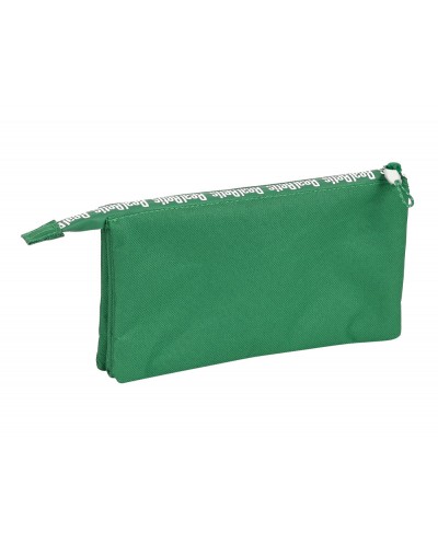 Bolso escolar portatodo safta triple reciclado real betis balompie 120x220x30 mm