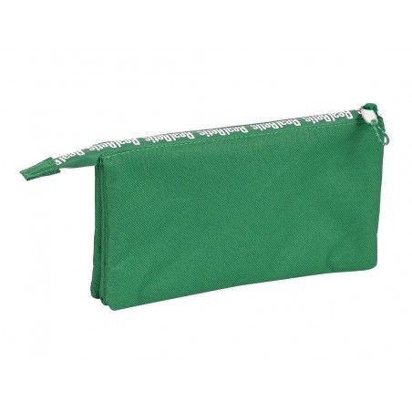 Bolso escolar portatodo safta triple reciclado real betis balompie 120x220x30 mm