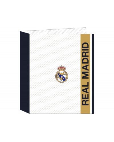 Carpeta 4 anillas lomo ancho safta folio real madrid 1 equipacion 23 24