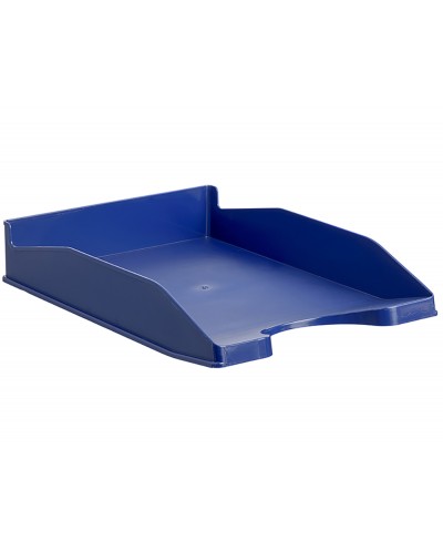 Bandeja sobremesa archivo 2000 ecogreen plastico 100 reciclada apilable formatos din a4 y folio color azul