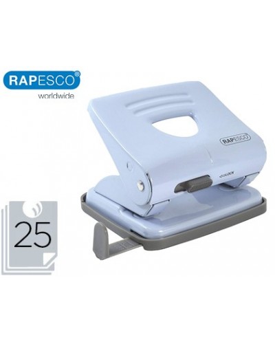 Taladrador rapesco 825 metal azul 2 taladros capacidad 25 hojas