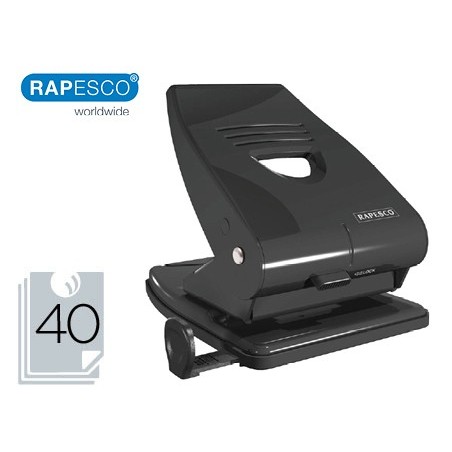 Taladrador rapesco 835 metal negro 2 taladros capacidad 40 hojas