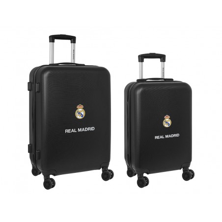 Trolley safta cabina 20 medium 24 real madrid 2 equipacion 23 24 set de 2 unidades 260x400x630 mm