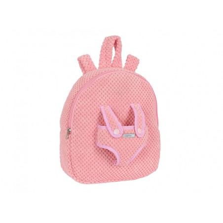 Mochila safta preescolar osito extraible rosa 75x230x270 mm