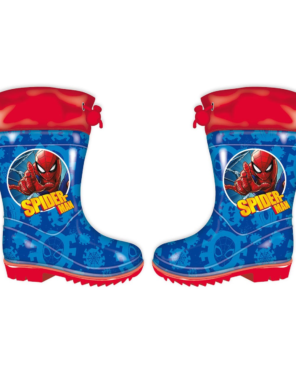 Bota de agua safta spiderman pack de 5 pares tallas surtidas