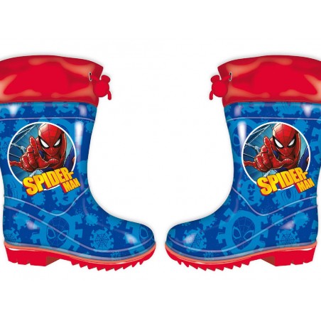 Bota de agua safta spiderman pack de 5 pares tallas surtidas