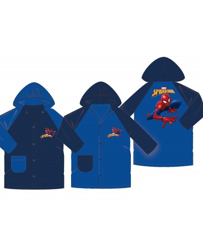 Chubasquero safta spiderman pack de 8 unidades tallas surtidas