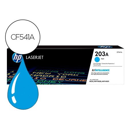 Toner hp 203a laserjet pro m254 mfp m280 mfp m281 cian 1300 paginas