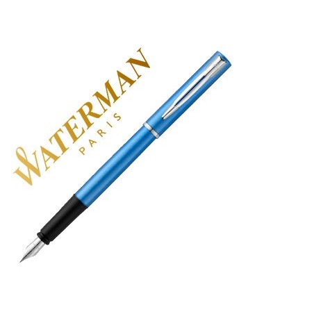 Pluma waterman allure laca azul en estuche de regalo