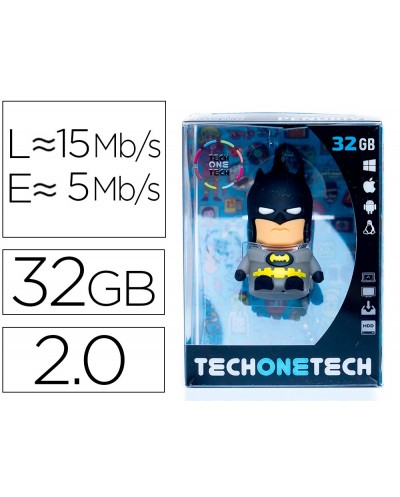 Memoria usb tech on tech super bat 32 gb