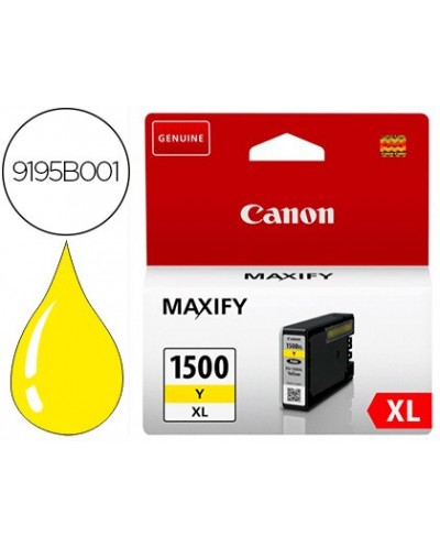 Ink jet canon pgi 1500xl mb2050 mb2150 mb2155 mb2350 mb2750 mb2755 amarillo