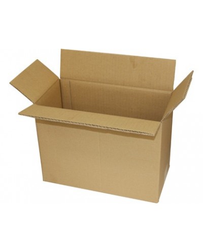 Caja para embalar q connect us os varios carton doble canal marron 304x150x217 mm