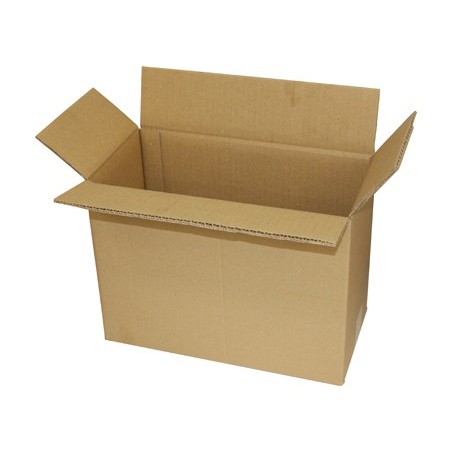 Caja para embalar q connect us os varios carton doble canal marron 304x150x217 mm