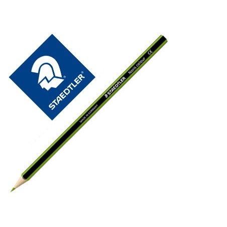 Lapiz de color staedtler wopex ecologico verde claro