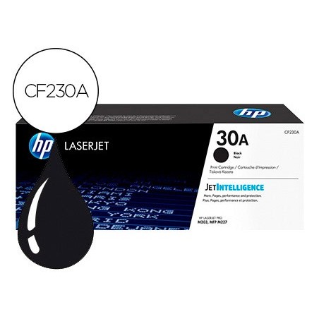 Toner hp 30a laserjet pro m203 mfp m227 negro 1600 paginas