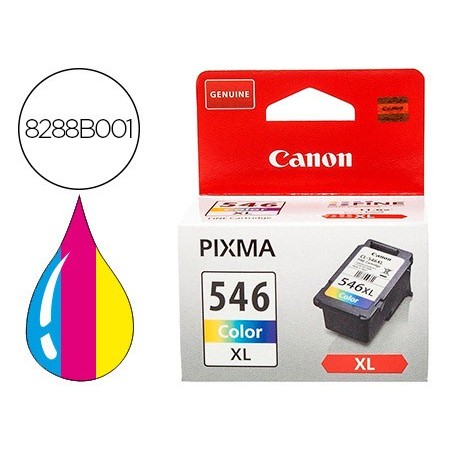 Ink jet canon cl 546xl mg 2450 2550 color 500 pag